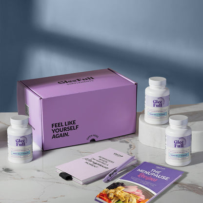 GleeFull Meno Belly Flusher - Menopause Supplements for Women - Hormone Balance for Weight Loss - Supports Digestion to Maintain Healthy Metabolism
